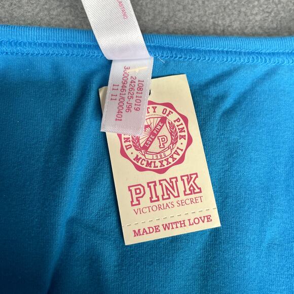 Victoria's Secret PINK 2011 Extra Low Rise Hipster Blue Jealous Panty Medium - Picture 6 of 8